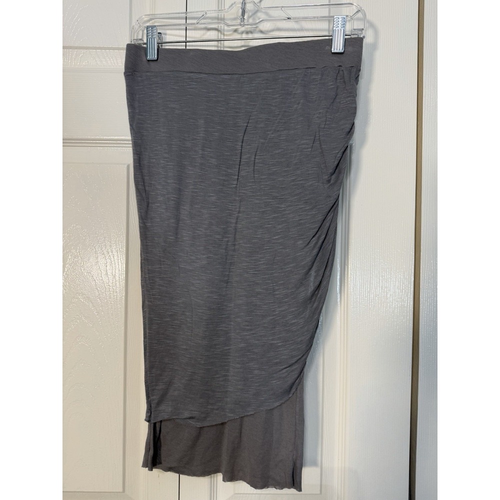 Pency Standard Pencil Skirt Gray Size Large
